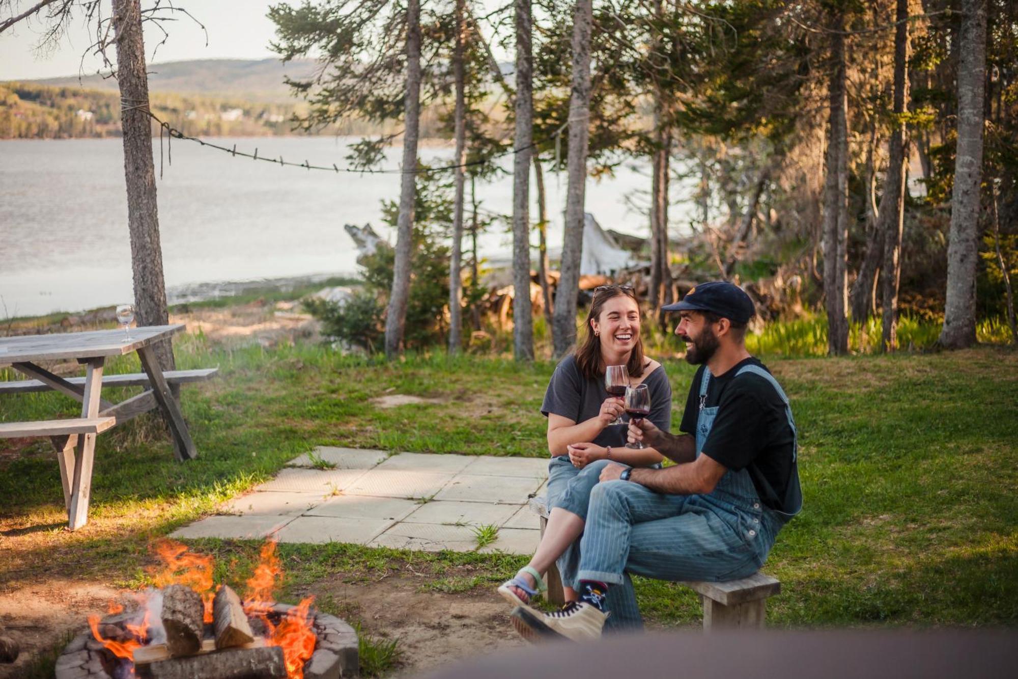 Chalets Du Bout Du Monde Gaspé Екстериор снимка
